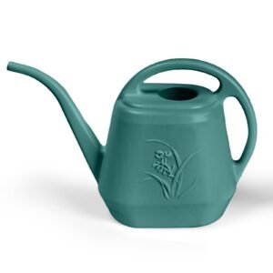 TTAOE Plastic Watering Can Half Gallon Green Indoor Outdoor