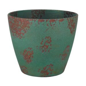 Classic Home and Garden Vogue Planter 8 In Patina Copper