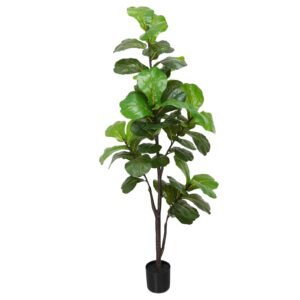 Pertivery Fiddle Leaf Fig Tree 6ft Faux Plant With Pot